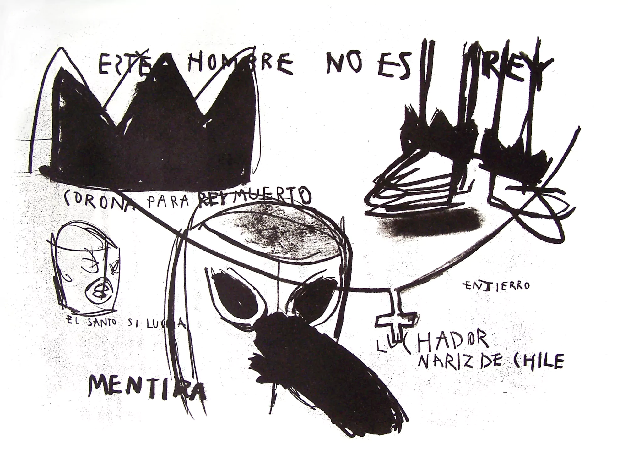 Este hombre no es rey/ This man is not king