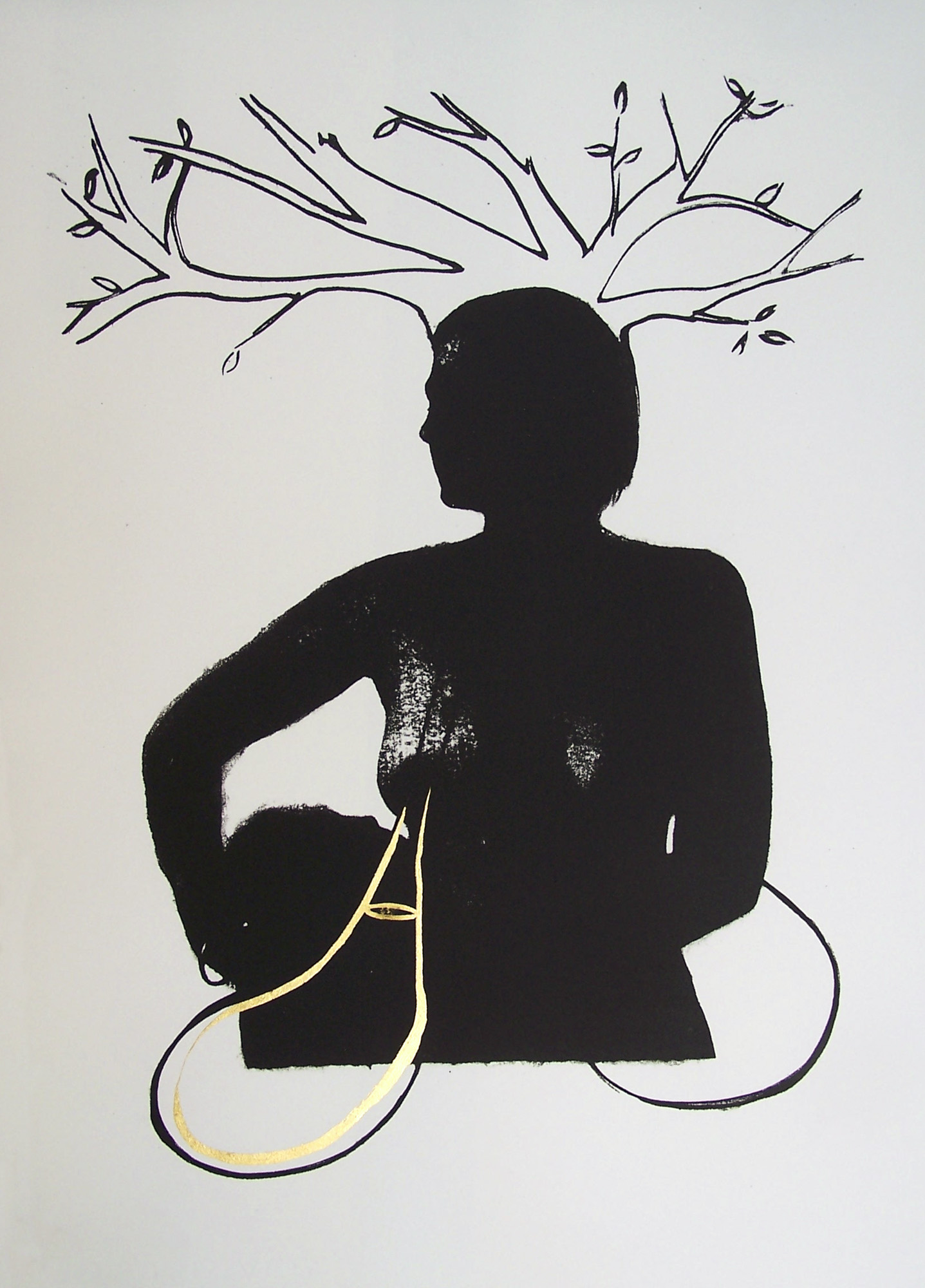 Die STÄRKEE, mujer-árbol / Die STÄRKEE, tree woman